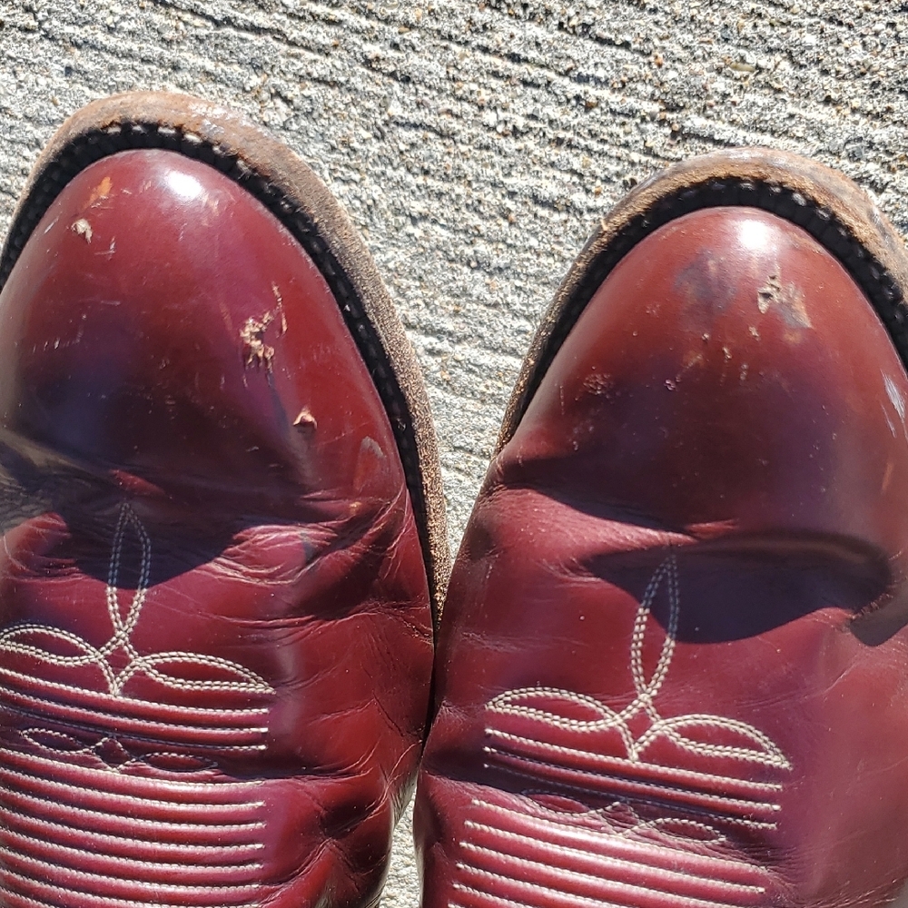 Tony Lama El Rey Cowboy Boots Size 16 EE - Picture 5 of 16